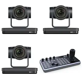 Minrray PTZ camera UV570B3-NDI + AK030 controller
