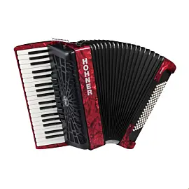 Hohner Bravo III 96 Red A16732 SilentKey