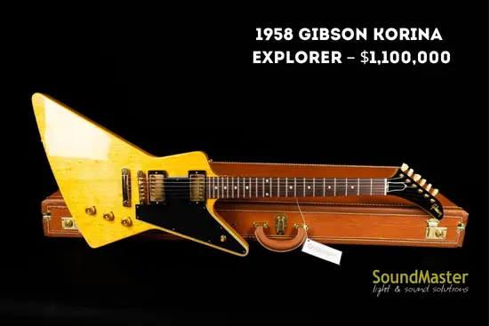Самые дорогие и известные гитары в истории - статья на soundmaster.ua