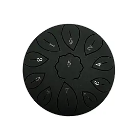 FZONE STD8I11N Black STEEL TONGUE DRUM