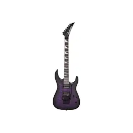 JACKSON JS32Q DKA DINKY ARCH TOP TRANSPARENT PURPLE BURST