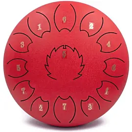 FZONE STD12I13N Red STEEL TONGUE DRUM