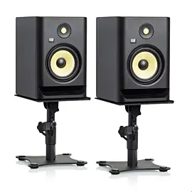 GATOR FRAMEWORKS GFWSPKSTMNDSK Desktop Studio Monitor Stand