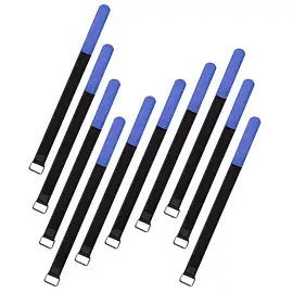 ROCKBOARD RBO CAB TIE 300 BL - CABLE TIES, 10 PCS., MEDIUM - BLUE