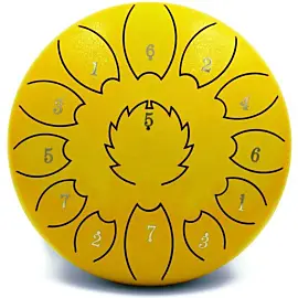 FZONE STD10I13N Gold STEEL TONGUE DRUM