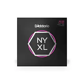 D'ADDARIO NYXL45130SL NYXL BASS REGULAR LIGHT 5-STRING, Super Long Scale (45-130)
