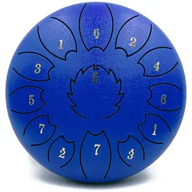 FZONE STD10I13N Blue STEEL TONGUE DRUM