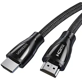 Ugreen HD140 HDMI to HDMI, 2 m, v2.1 UltraHD 8K-3D Braided Nylon Black 80403